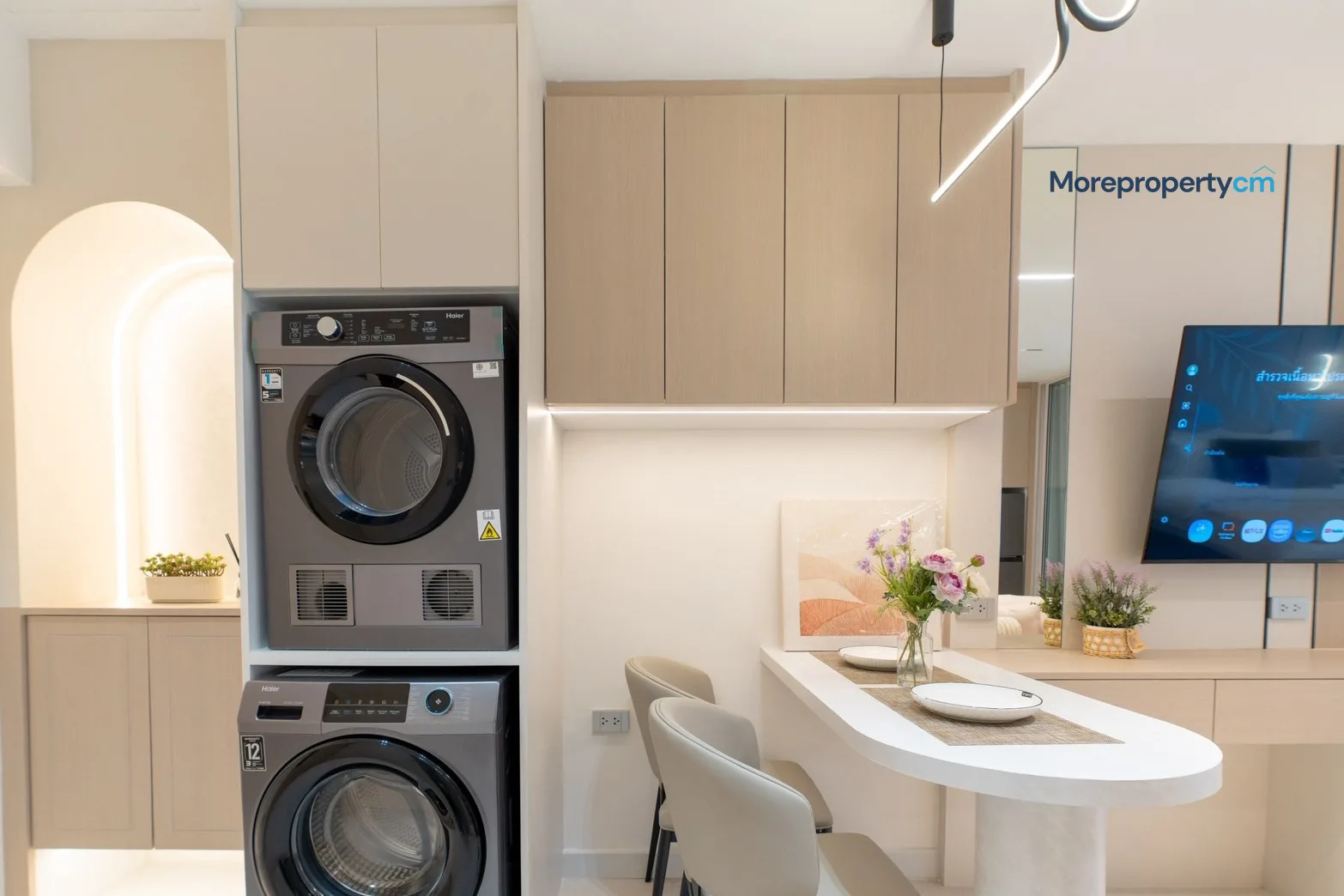 ขายคอนโด ชมดอย ตึกเหลี่ยม (Chomdoi Condo) – ห้องรีโนเวทใหม่ สไตล์โมเดิร์น โฮมมี่ ใกล้มช. และนิมมาน - 17