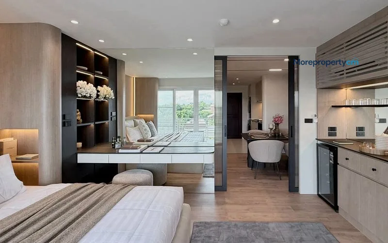ขายคอนโด รวีวารี เรสซิเดนซ์ นิมมาน (Rawee Waree Residence) – ห้องใหญ่ 50.7 ตร.ม. ชั้นสูง วิวดอยโปร่งสบาย