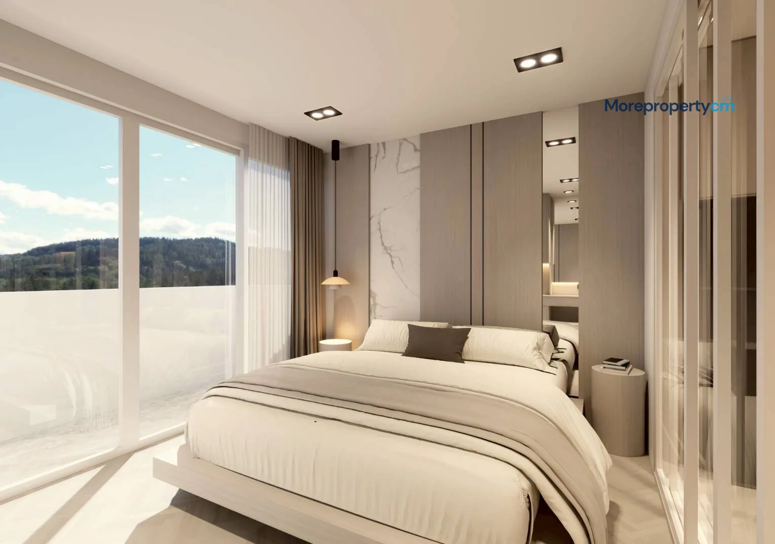 ขายคอนโด ชมดอย ตึกเหลี่ยม (Chomdoi Condo) – ห้องชั้นสูง ชั้น 9 วิวดอยสุเทพสวย รีโนเวทสไตล์โมเดิร์น โฮมมี่ - 2