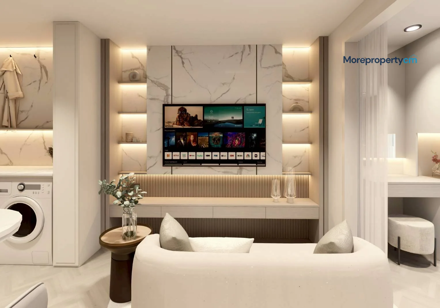 ขายคอนโด ชมดอย ตึกเหลี่ยม (Chomdoi Condo) – ห้องชั้นสูง ชั้น 9 วิวดอยสุเทพสวย รีโนเวทสไตล์โมเดิร์น โฮมมี่ - 9