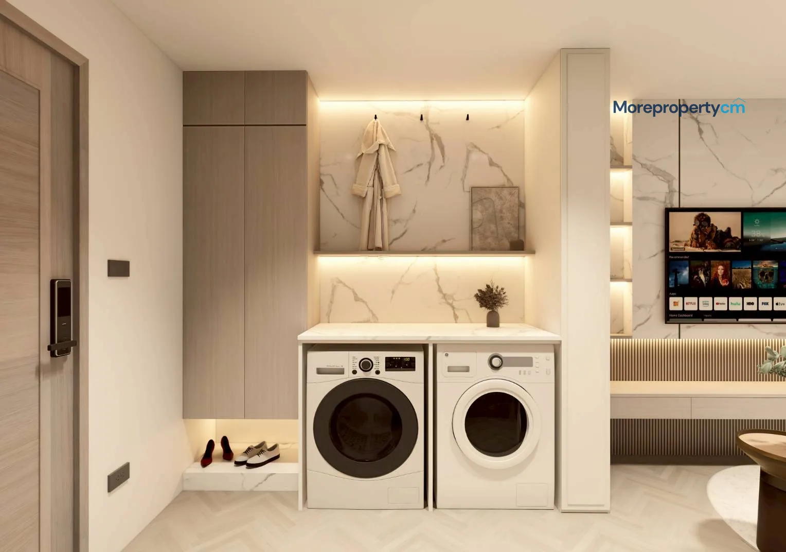 ขายคอนโด ชมดอย ตึกเหลี่ยม (Chomdoi Condo) – ห้องชั้นสูง ชั้น 9 วิวดอยสุเทพสวย รีโนเวทสไตล์โมเดิร์น โฮมมี่ - 14
