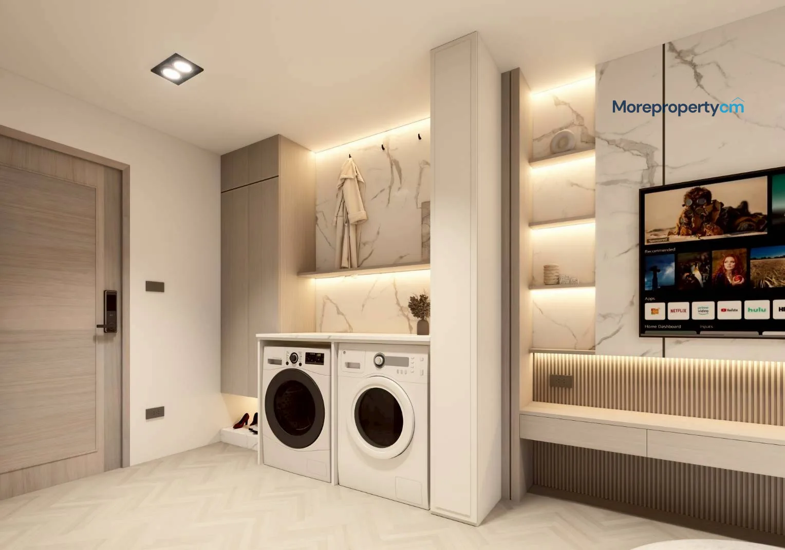 ขายคอนโด ชมดอย ตึกเหลี่ยม (Chomdoi Condo) – ห้องชั้นสูง ชั้น 9 วิวดอยสุเทพสวย รีโนเวทสไตล์โมเดิร์น โฮมมี่ - 15