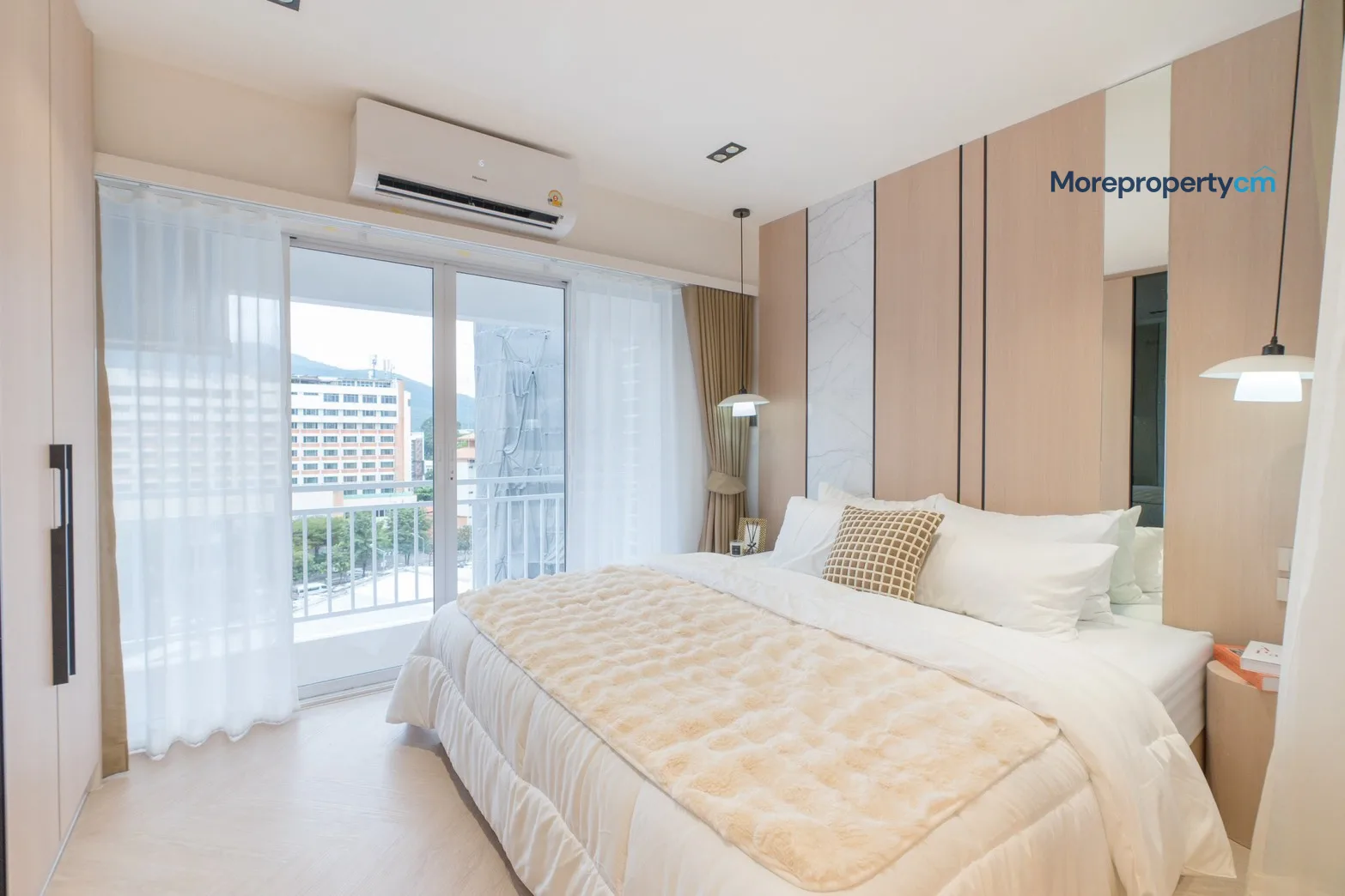 ขายคอนโด ชมดอย ตึกเหลี่ยม (Chomdoi Condo) – ห้องชั้นสูง ชั้น 9 วิวดอยสุเทพสวย รีโนเวทสไตล์โมเดิร์น โฮมมี่ - 2