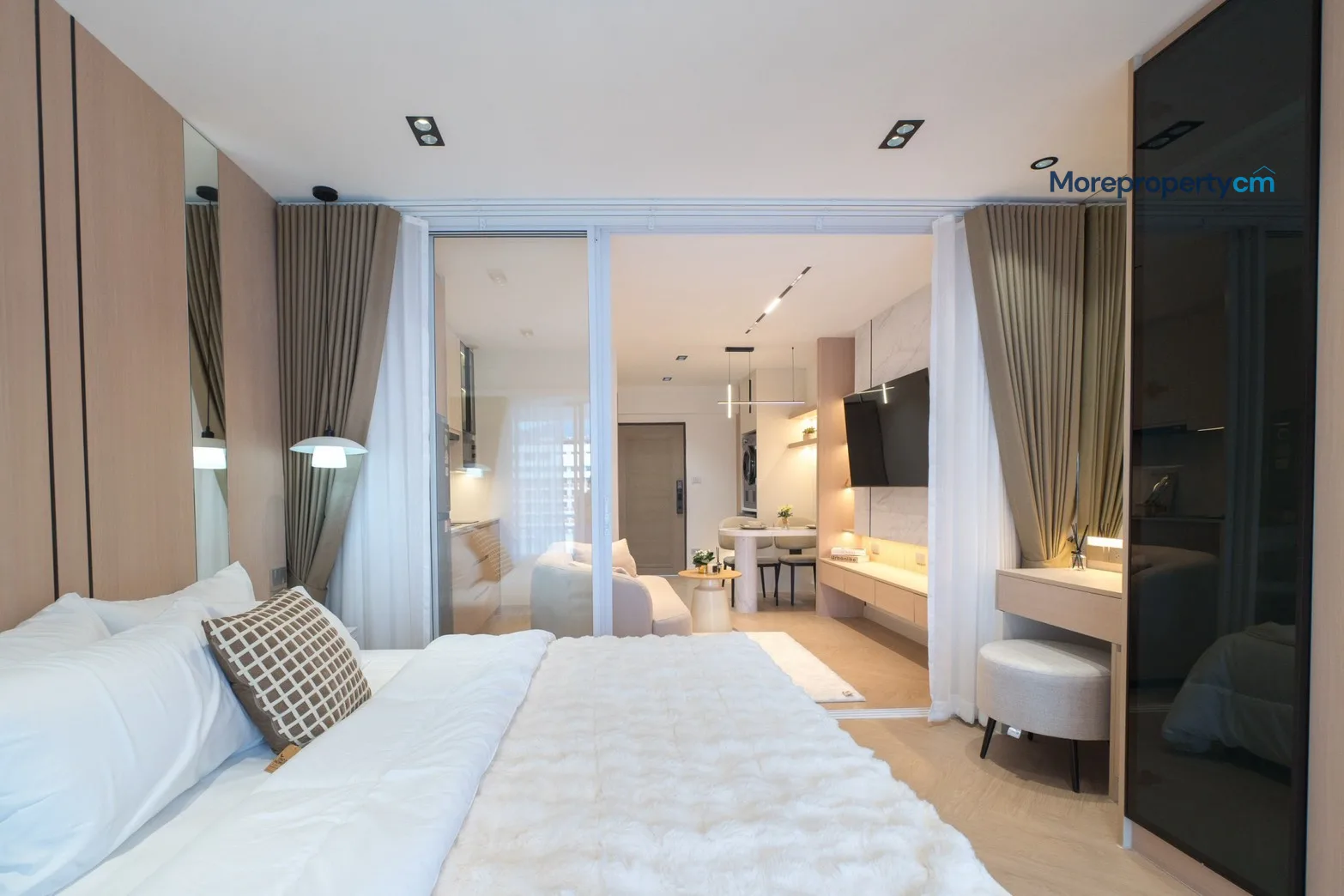 ขายคอนโด ชมดอย ตึกเหลี่ยม (Chomdoi Condo) – ห้องชั้นสูง ชั้น 9 วิวดอยสุเทพสวย รีโนเวทสไตล์โมเดิร์น โฮมมี่