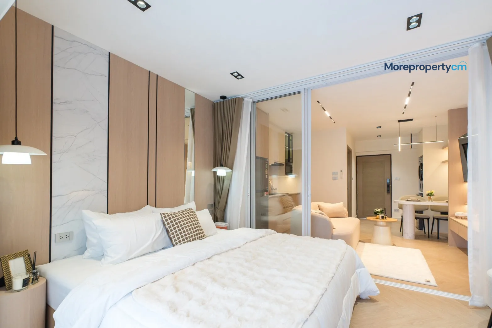 ขายคอนโด ชมดอย ตึกเหลี่ยม (Chomdoi Condo) – ห้องชั้นสูง ชั้น 9 วิวดอยสุเทพสวย รีโนเวทสไตล์โมเดิร์น โฮมมี่ - 9