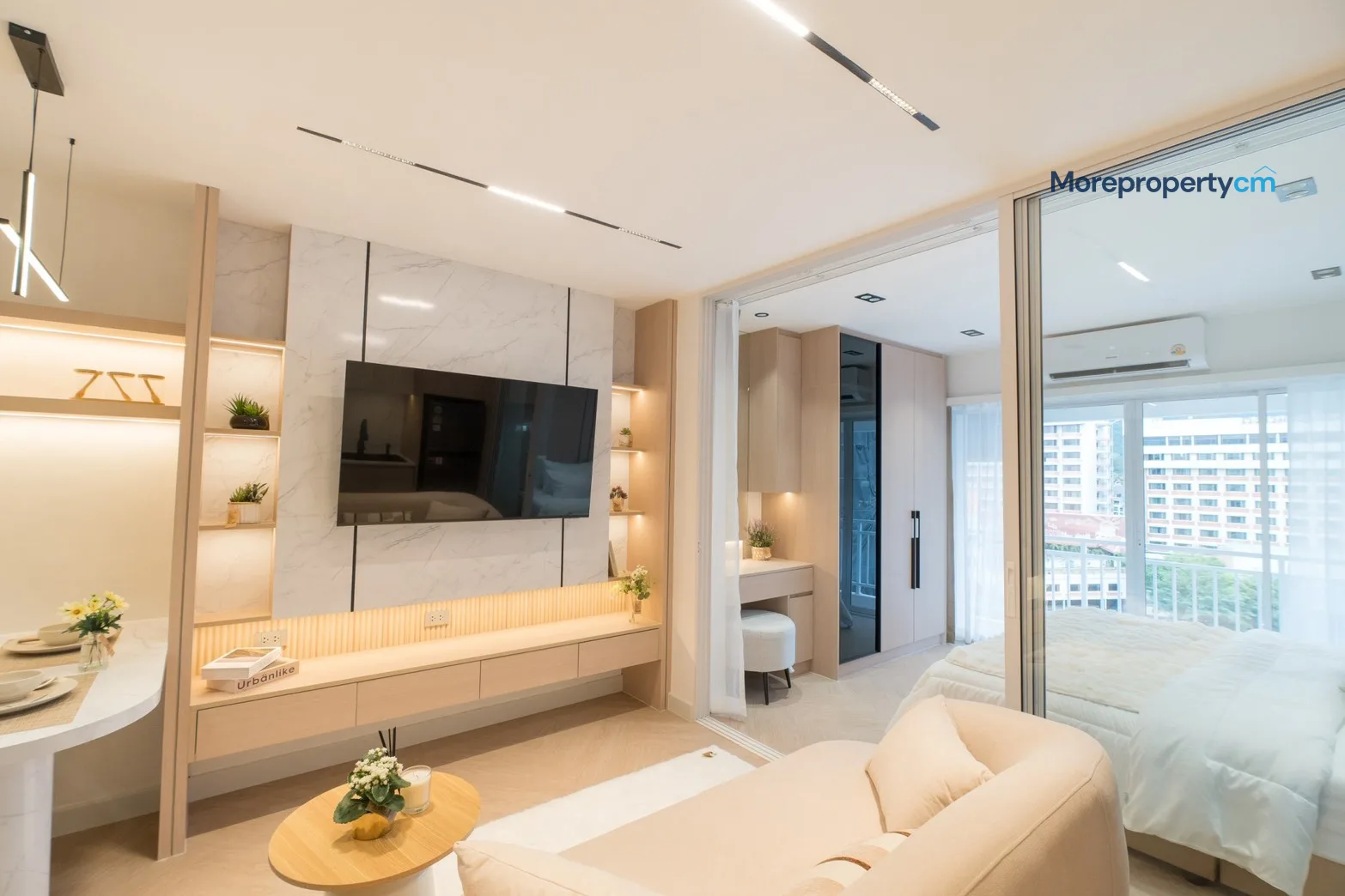 ขายคอนโด ชมดอย ตึกเหลี่ยม (Chomdoi Condo) – ห้องชั้นสูง ชั้น 9 วิวดอยสุเทพสวย รีโนเวทสไตล์โมเดิร์น โฮมมี่ - 15