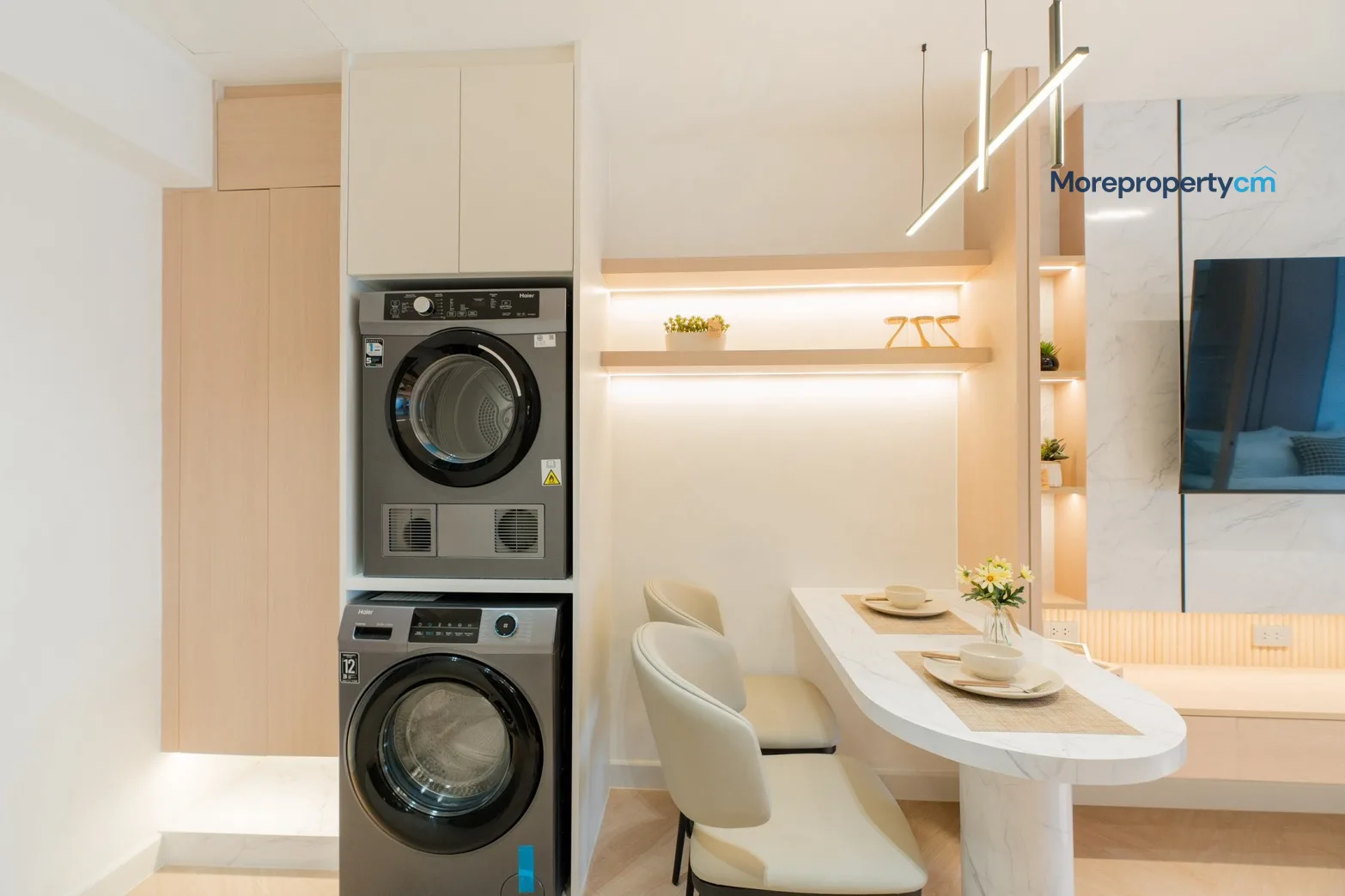 ขายคอนโด ชมดอย ตึกเหลี่ยม (Chomdoi Condo) – ห้องชั้นสูง ชั้น 9 วิวดอยสุเทพสวย รีโนเวทสไตล์โมเดิร์น โฮมมี่ - 19