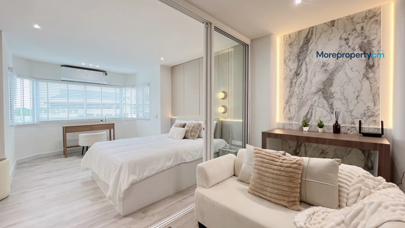 ให้เช่า ฮิลไซด์ 2 คอนโด (Hillside 2) – ห้องรีโนเวทใหม่ทั้งห้อง ชั้นสูง ตกแต่งครบพร้อมอยู่ ใจกลางนิมมาน - 5