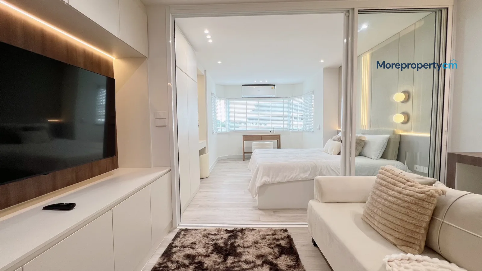 ให้เช่า ฮิลไซด์ 2 คอนโด (Hillside 2) – ห้องรีโนเวทใหม่ทั้งห้อง ชั้นสูง ตกแต่งครบพร้อมอยู่ ใจกลางนิมมาน - 8