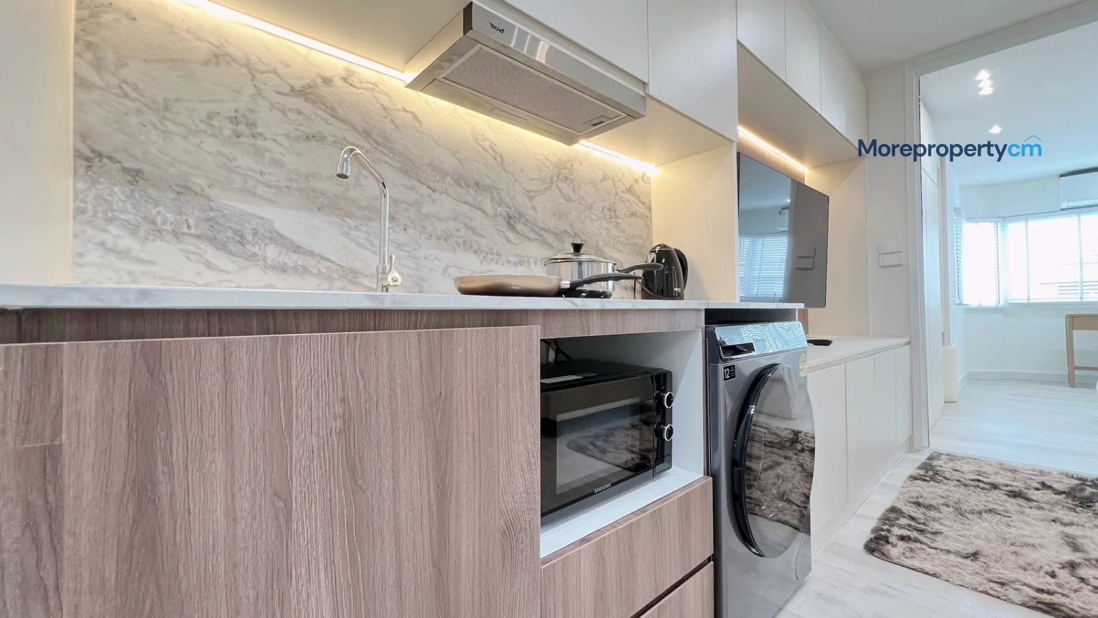 ให้เช่า ฮิลไซด์ 2 คอนโด (Hillside 2) – ห้องรีโนเวทใหม่ทั้งห้อง ชั้นสูง ตกแต่งครบพร้อมอยู่ ใจกลางนิมมาน - 14
