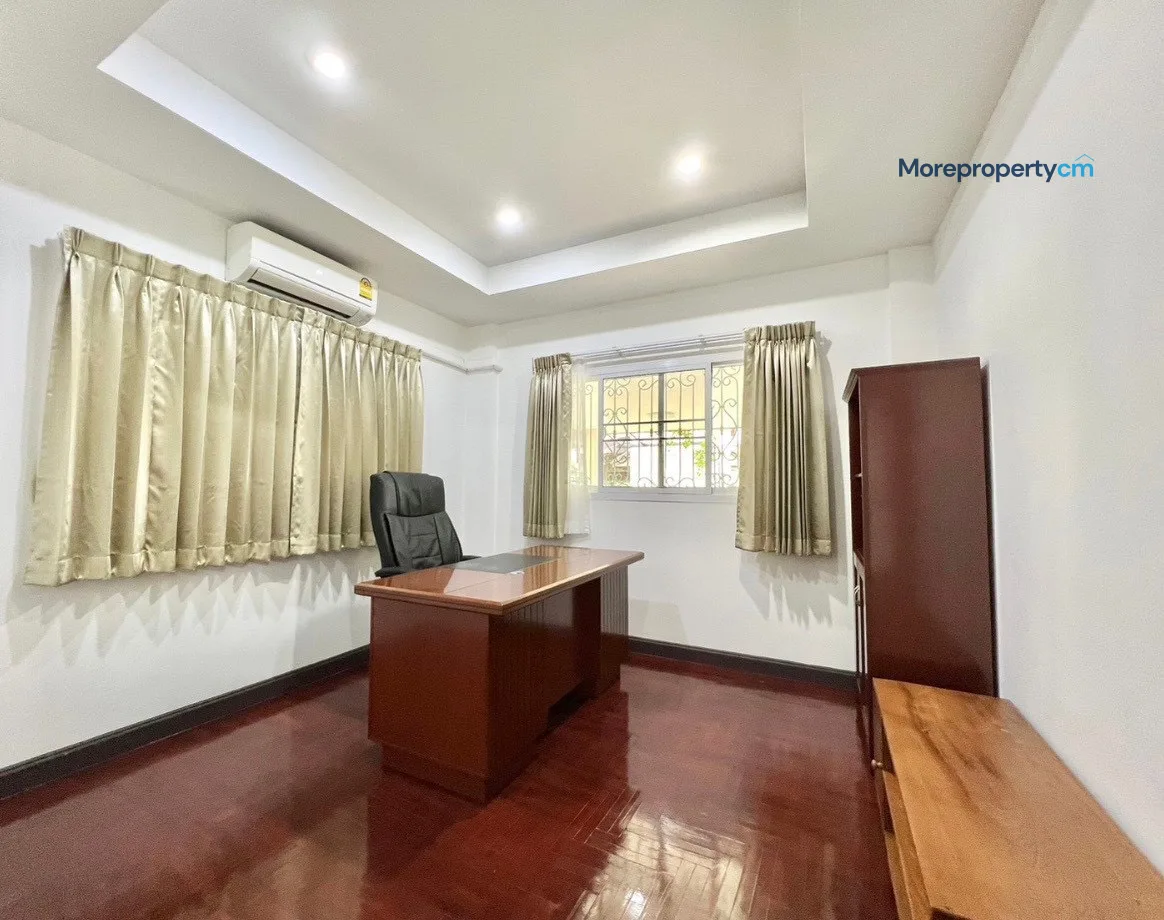 ให้เช่าบ้านเดี่ยวหลังใหญ่ หมู่บ้านอิงดอย (Ingdoi Village) – คลองชลประทาน พื้นที่กว้างขวาง มีสวนร่มรื่น และรับสัตว์เลี้ยง - 8