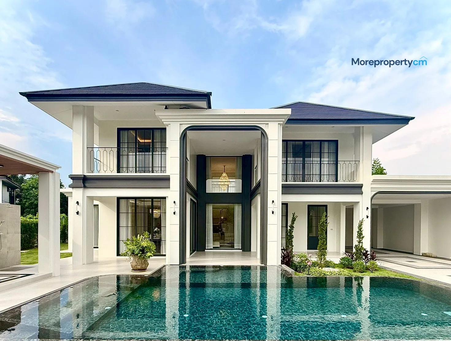 ขายบ้านพูลวิลล่าสร้างใหม่เอี่ยม – อำเภอสารภี บ้านหรูหลังใหญ่ พื้นที่กว้างขวาง เงียบสงบ เป็นส่วนตัว - 7