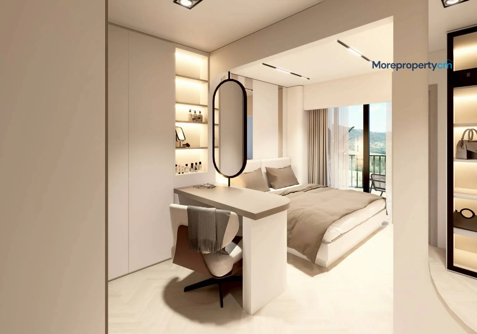 ขายคอนโดหรู ฮิลไซด์ คอนโด 4 (Hillside Condo 4) – ยูนิต 2 นอน 78.7 ตร.ม. ชั้น 8 กำลังรีโนเวทสไตล์ Modern Luxury แบบโรงแรม 5 ดาว ทำเลทองใจกลางนิมมานฯ - 2