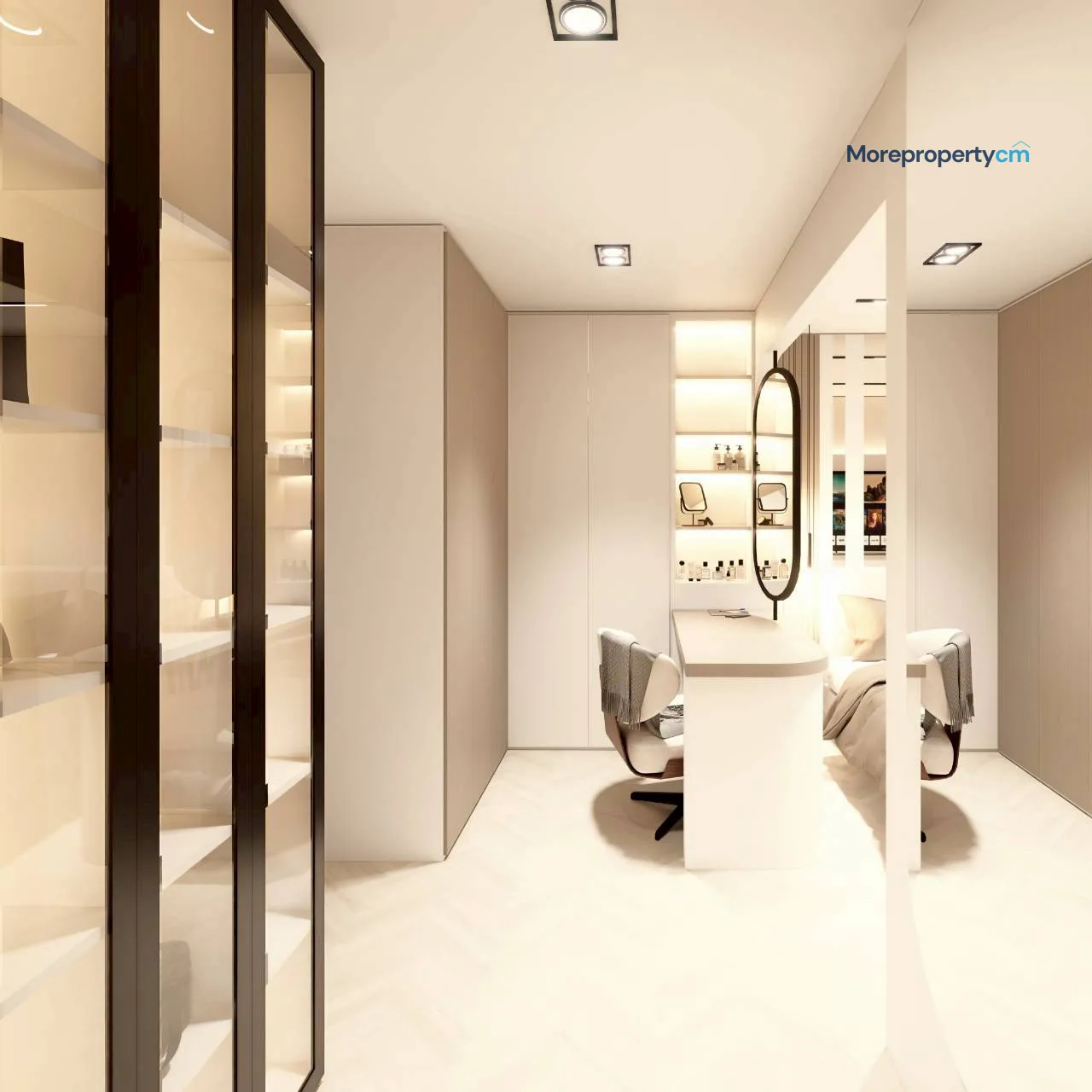 ขายคอนโดหรู ฮิลไซด์ คอนโด 4 (Hillside Condo 4) – ยูนิต 2 นอน 78.7 ตร.ม. ชั้น 8 กำลังรีโนเวทสไตล์ Modern Luxury แบบโรงแรม 5 ดาว ทำเลทองใจกลางนิมมานฯ - 4