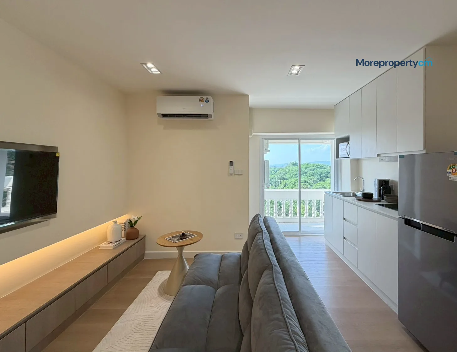 ขายคอนโด อังเกต พาวิเลี่ยน (Angket Pavilion) ห้องรีโนเวทใหม่เอี่ยม วิวสวย ชั้น 7 เฟอร์ฯ - 7