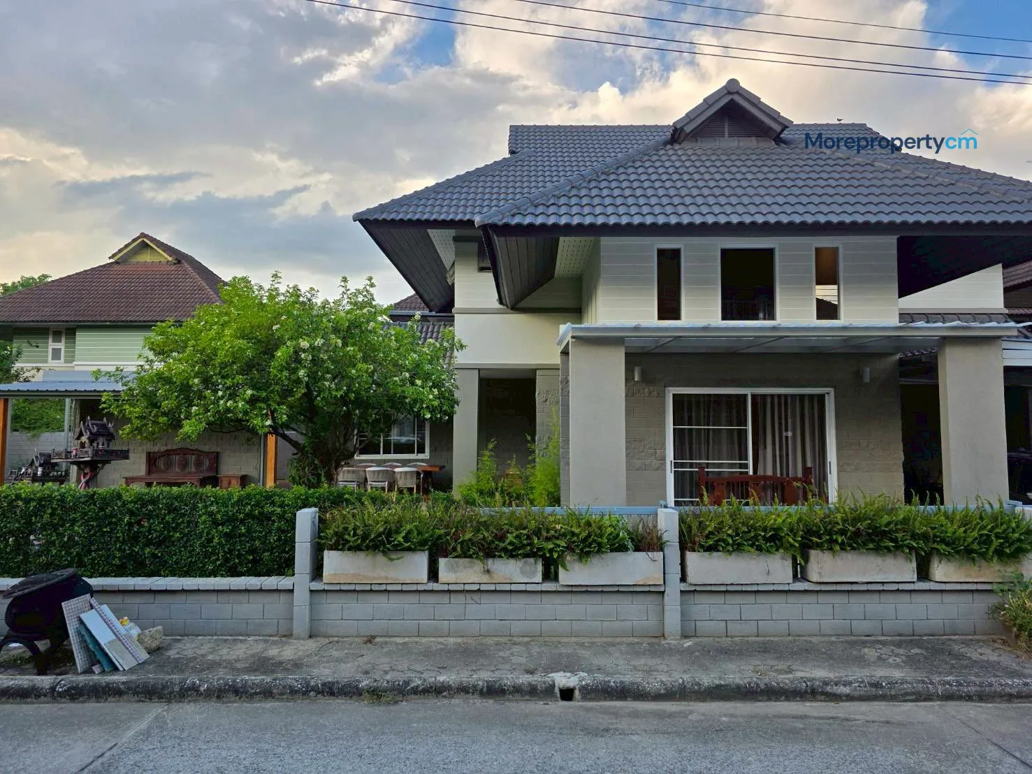 ขายบ้านเดี่ยวแปลงใหญ่ สไตล์โมเดิร์น โครงการ หมู่บ้านซีรีนวิลล์ (Serene Ville) สันทราย