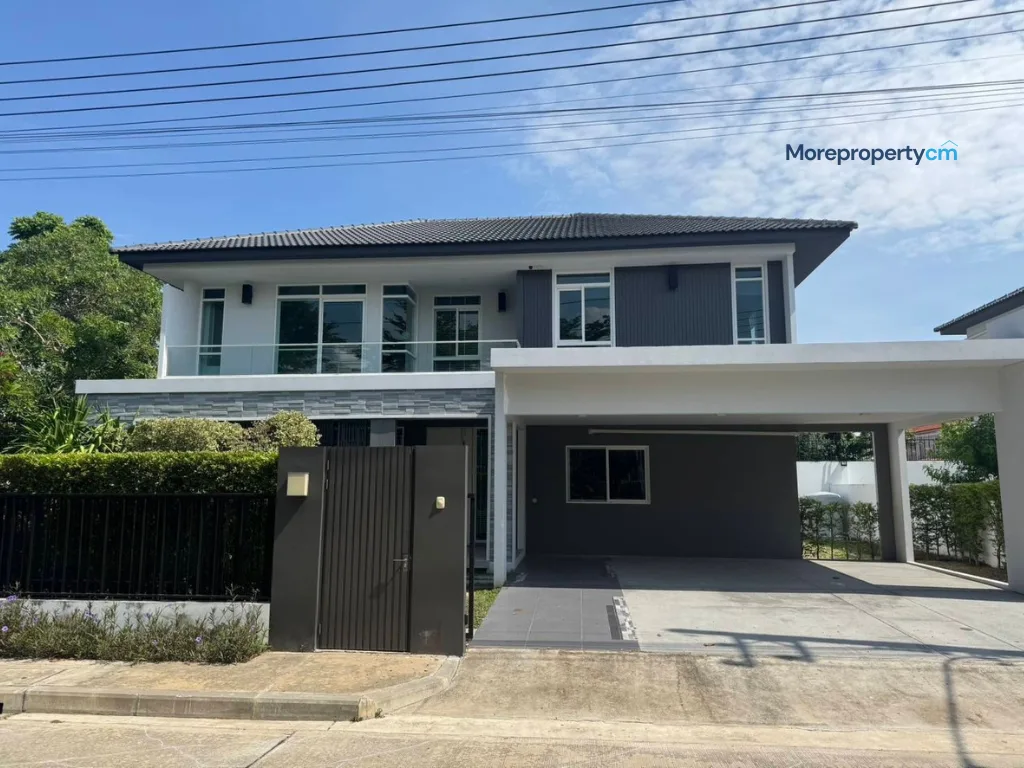 ขายบ้านเดี่ยว 2 ชั้น โครงการหรู มัณฑนา สันทราย (Mantana Sansai)