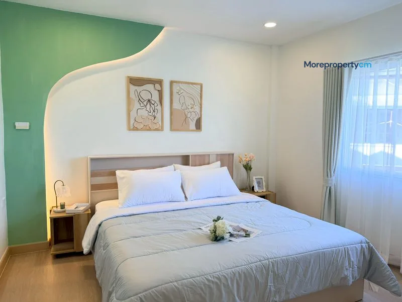 ขายทาวน์โฮม 2 ชั้น สร้างใหม่ บริเวณโชตนา-แม่ริม ตกแต่งสวยครบพร้อมเข้าอยู่ - 2