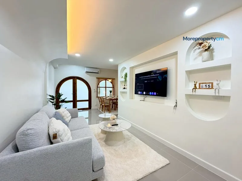 ขายทาวน์โฮม 2 ชั้น สร้างใหม่ บริเวณโชตนา-แม่ริม ตกแต่งสวยครบพร้อมเข้าอยู่ - 8