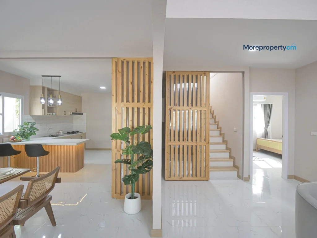 🏡 ขายบ้านเดี่ยว 2 ชั้นสภาพป้ายแดง ม.ธนกฤษณ์ ท่ารั้ว (223 ตร.ม.) โถงสูง High Ceiling - 2