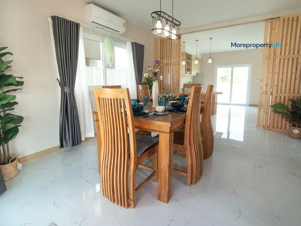 🏡 ขายบ้านเดี่ยว 2 ชั้นสภาพป้ายแดง ม.ธนกฤษณ์ ท่ารั้ว (223 ตร.ม.) โถงสูง High Ceiling - 3