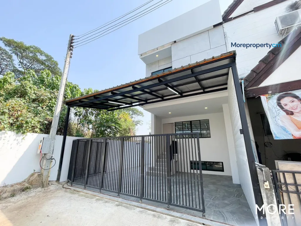 ขายทาวน์โฮม 5 ชั้น แปลงมุม ม.ป่าแดด รีโนเวทใหม่สไตล์มินิมอล-โมเดิร์น ใกล้สนามบินเชียงใหม่