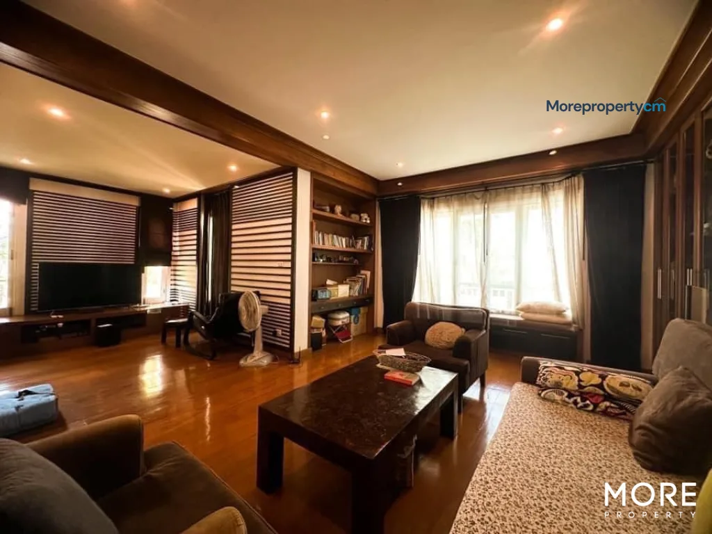 ขายบ้านเดี่ยว 2 ชั้น ม.วังตาล หางดง คฤหาสน์หรูไม้สักทองทั้งหลังพร้อมสระว่ายน้ำส่วนตัว - 9