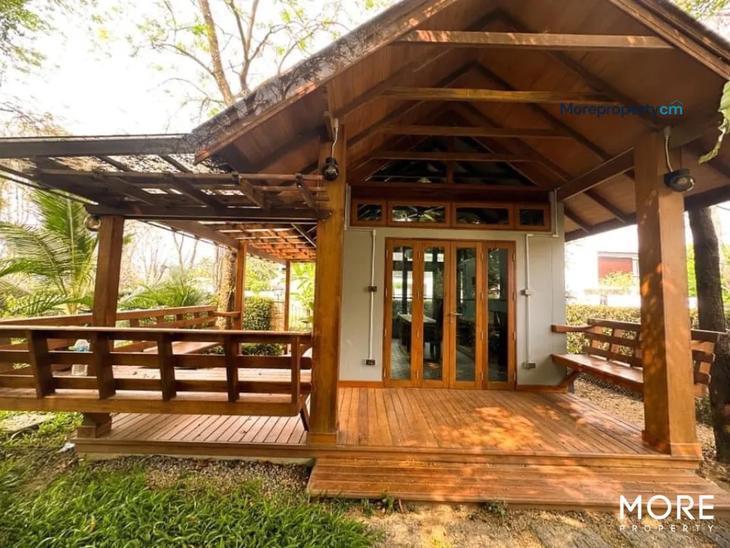 ขายบ้านเดี่ยว 2 ชั้น ม.วังตาล หางดง คฤหาสน์หรูไม้สักทองทั้งหลังพร้อมสระว่ายน้ำส่วนตัว - 26