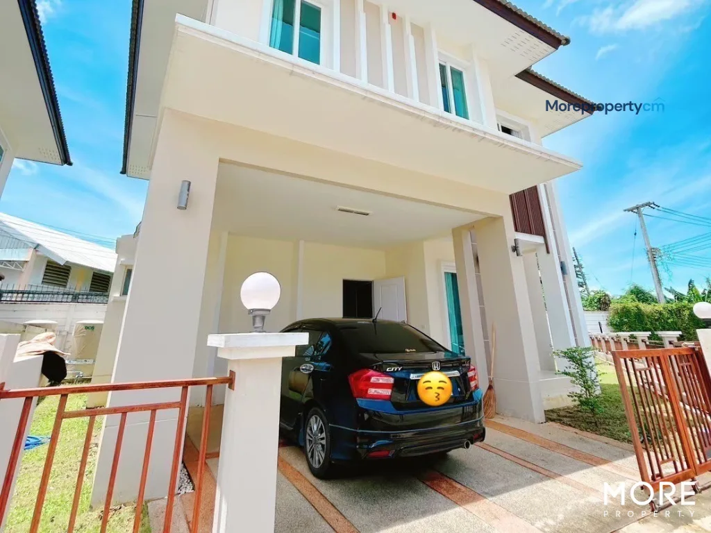 ขายบ้านเดี่ยว 2 ชั้น ม.เดอะ แกรนด์ ปาร์ค สันทราย แปลงมุมสภาพใหม่ ใกล้ตลาดท่ารั้ว