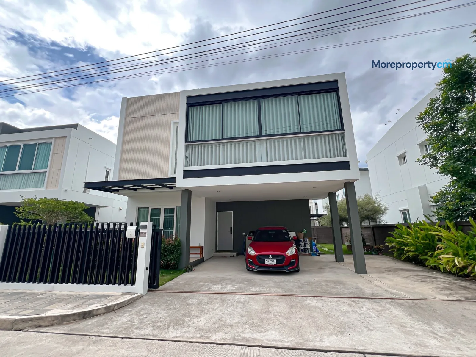ขาย บ้านในหมู่บ้านปาล์มวิลล์ โชตนา-ข่วงสิงห์ บ้านสวย โครงการคุณภาพดี