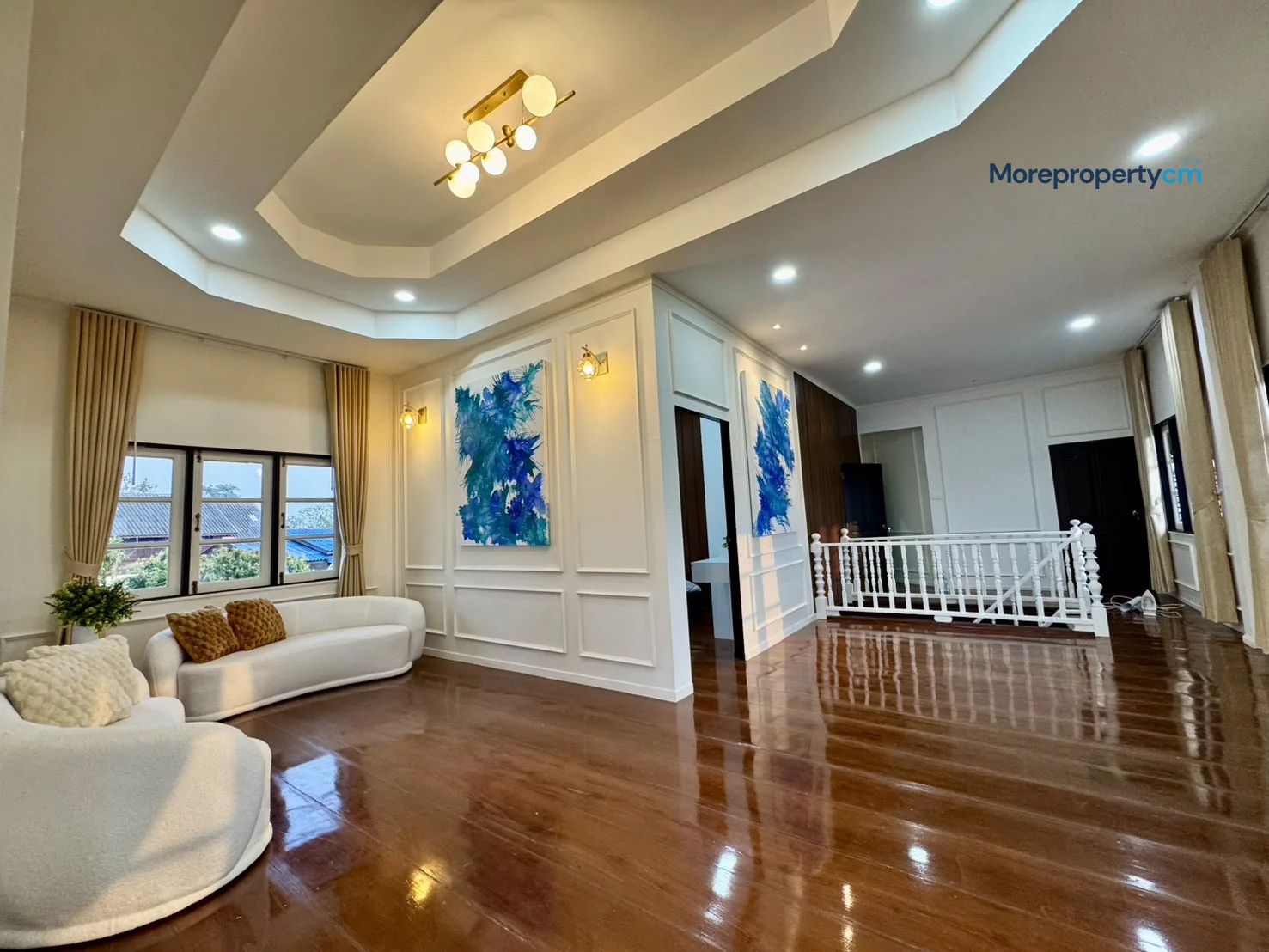 ขายคฤหาสน์หรูพูลวิลล่าสไตล์ Modern Lanna ใกล้เมืองเชียงใหม่ - 11