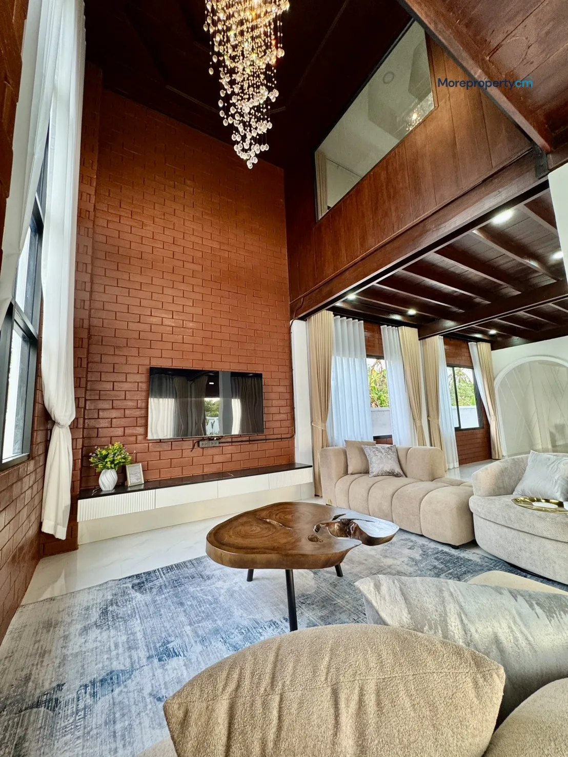 ขายคฤหาสน์หรูพูลวิลล่าสไตล์ Modern Lanna ใกล้เมืองเชียงใหม่ - 15