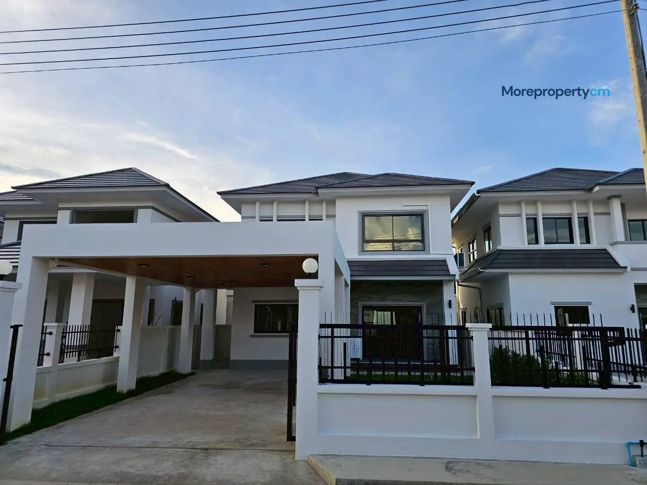 บ้านเดี่ยวสร้างใหม่สไตล์โมเดิร์น โครงการบ้านใจแก้ว (Jaikaew) ทำเลดี เดินทางสะดวก