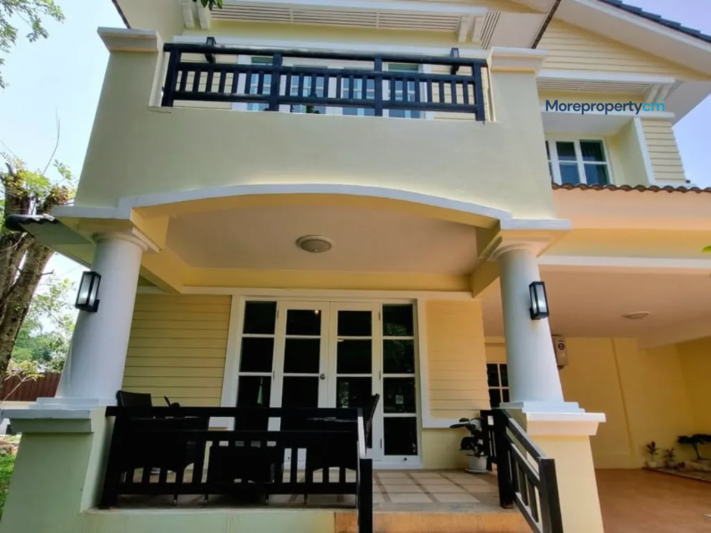ให้เช่า บ้านในหมู่บ้าน มัณฑนา หางดง บ้านรีโนเวทใหม่ พร้อมเข้าอยู่ - 3