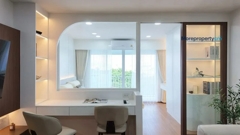 ขาย ชมดอย คอนโด ตึกเหลี่ยม 1 ห้องนอน 35 ตร.ม. ชั้น 10 วิวเมือง ใกล้ มช.-นิมมาน [ID: 1422CS] - 8
