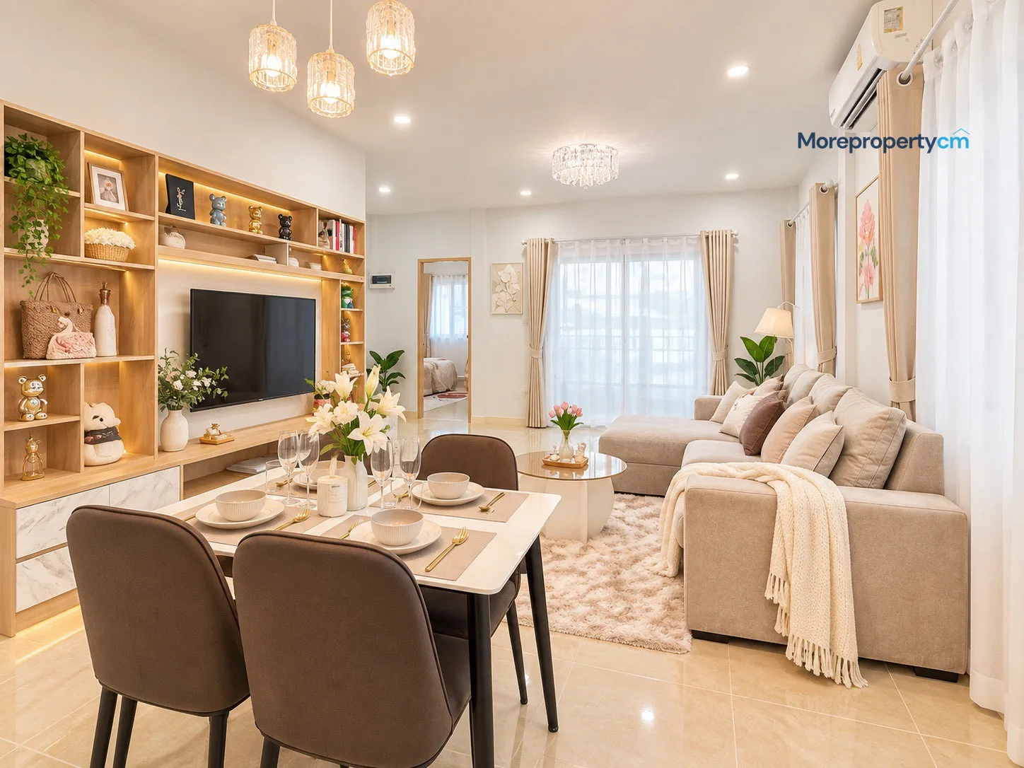 ขายบ้านนอกโครงการ ใกล้สำนักงานที่ดินอำเภอสันทราย บ้านสวย พร้อมเข้าอยู่ - 7