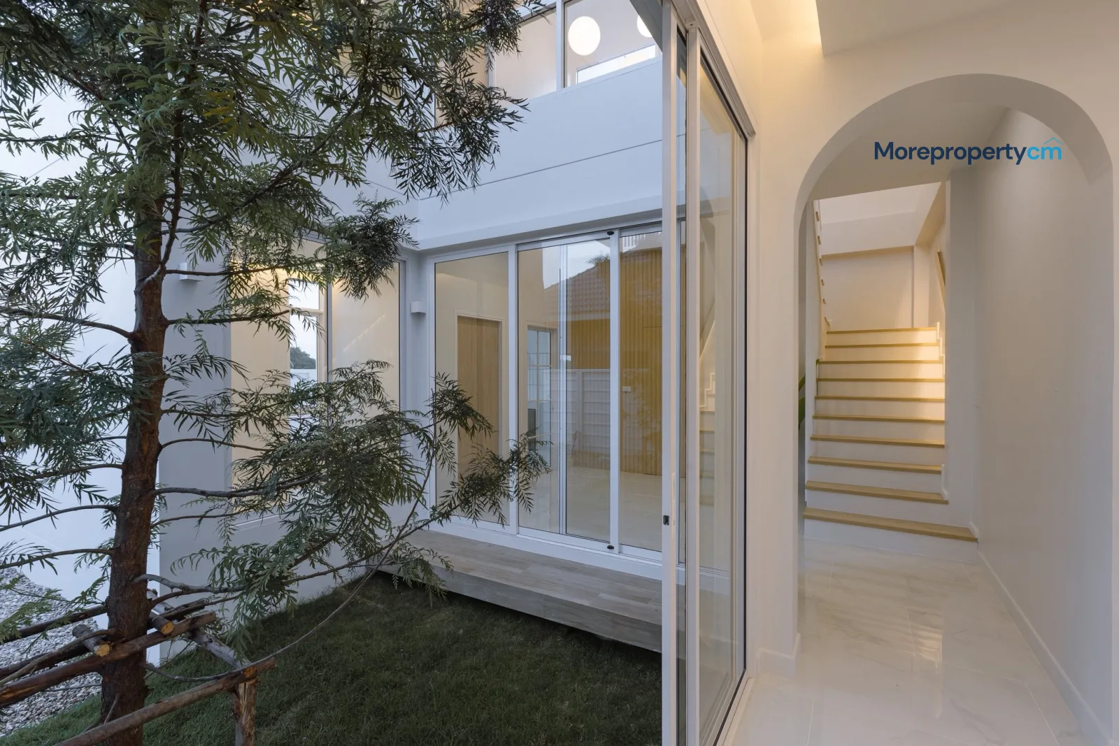 ขายบ้านเดี่ยวสร้างใหม่ สไตล์ Modern-Minimal สารภี ฟังก์ชันครบ มีสวนกลางบ้าน ใกล้ รร.นานาชาติลานนา (ID:735HS) - 20